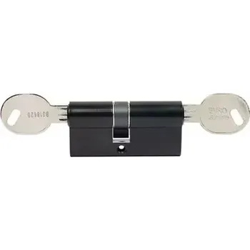 Vložka do dveří Bezpečnostní cylindrická vložka EURO Secure 30+40 BSZ CE s šesti klíči, identifikační kartou a prostupovou spojkou