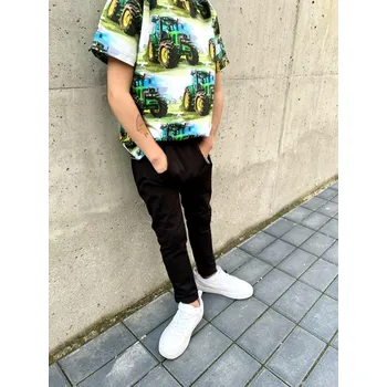 Chrisma triko s traktorem 24909 barva: zelená, Rozměr: 98