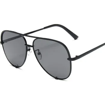 Sluneční brýle Dámské sluneční brýle retro styl - Černá šedá