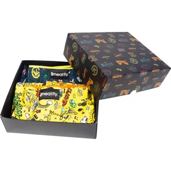 Trenýrky Pánské trenýrky Meatfly Agostino - Double pack DÁRKOVÉ BALENÍ Jamm XXL