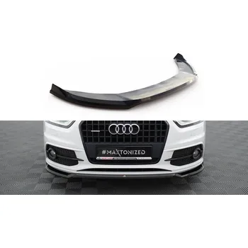 Autodíl Spojler pod nárazník lipa V.2 Audi Q3 S-line 8U černý lesklý plast