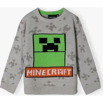 Chlapecká mikina SVETR MINECRAFT F UK 025b šedý Velikost: 10