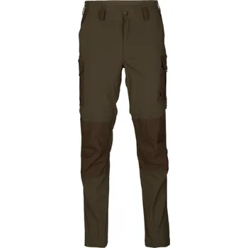 Pánské kalhoty Seeland - Birch Zip-off kalhoty/kraťasy pánské Pine green-Demitasse brown 52