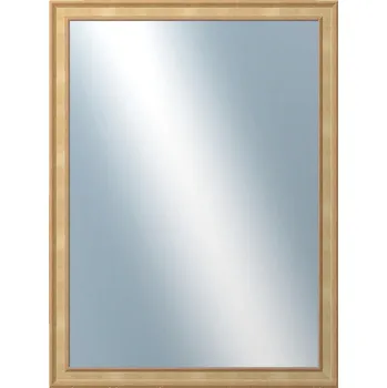 Zrcadlo DANTIK - Zarámované zrcadlo - rozměr s rámem cca 60x80 cm z lišty TOOTH malá zlatá (3161)