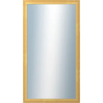 Zrcadlo DANTIK - Zarámované zrcadlo - rozměr s rámem cca 50x90 cm z lišty LYON zlatá (2703)