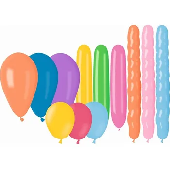 Karnevalový kostým Prémium balónky - Různé druhy, 25 kusů