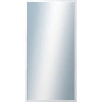 Zrcadlo DANTIK - Zarámované zrcadlo - rozměr s rámem cca 50x100 cm z lišty KASETTE bílá (2755)