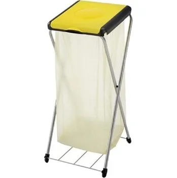 Odpadkový koš stojan na tříděný odpad NATURE PLUS 1 přenosný