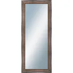 DANTIK - Zarámované zrcadlo - rozměr s rámem cca 50x120 cm z lišty TRITON široký měď antik (2951)