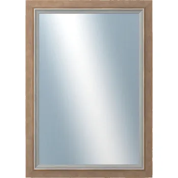 Zrcadlo DANTIK - Zarámované zrcadlo - rozměr s rámem cca 50x70 cm z lišty AMALFI okrová (3114)