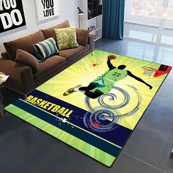 Koberec Velký 3D koberec s protiskluzovou úpravou - 10,140 x 200 cm 55 x 79 palců