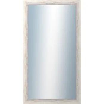 Zrcadlo DANTIK - Zarámované zrcadlo - rozměr s rámem cca 50x90 cm z lišty PAINT bílá velká (2960)