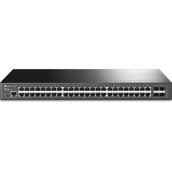Switch TP-Link OMADA switch SG3452 (48xGbE, 4xSFP, 2xConsole, fanless)