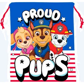 Školní sáček ARDITEX MALÝ SÁČEK NA PŘEZŮVKY, SVAČINU PAW PATROL