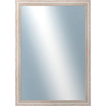 Zrcadlo DANTIK - Zarámované zrcadlo - rozměr s rámem cca 50x70 cm z lišty LYON šedá (2667)