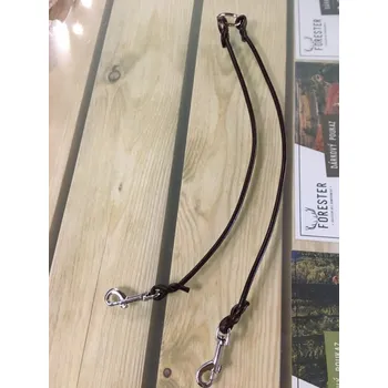 Vodítko pro psa Rozdvojka - kulatá kůže