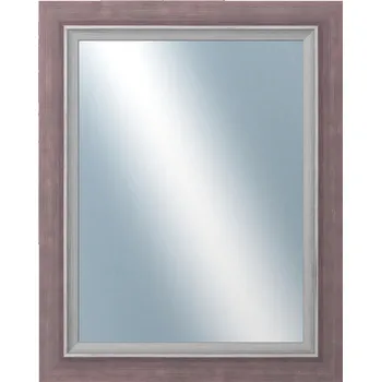 Zrcadlo DANTIK - Zarámované zrcadlo - rozměr s rámem cca 40x50 cm z lišty AMALFI fialová (3117)