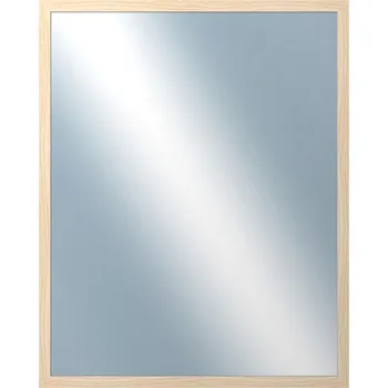 Zrcadlo DANTIK - Zarámované zrcadlo - rozměr s rámem cca 40x50 cm z lišty KASSETTE dub bělený malá (2865)