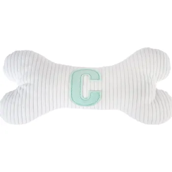 Hračka pro psa TIAKI Plyšová kost pro psy s písmenem C 26 × 12 × 5,5 cm