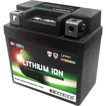 Motobaterie Skyrich Lithium LFP01 Motobaterie 12V 24Wh