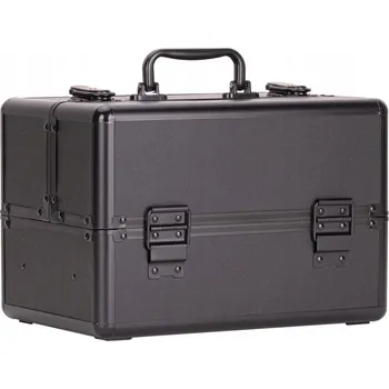 Kosmetický kufr Kosmetický kufřík HLADKÝ malý černý