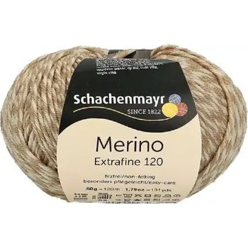 Příze Schachenmayr Merino extrafine 120 Písek 203 (Příze Merino extrafine 120 Písek 203)
