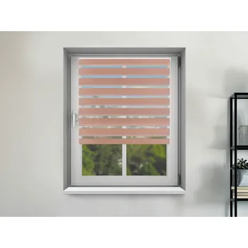 Roleta FEXI Zatemňovací Roleta Den a noc, Originál, Latte, E 093 v POLO kazetě, 150x30 cm