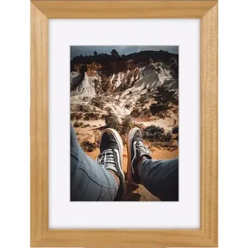 Rám na obraz Hama rámeček dřevěný BELLA. korek, 21x29,7 (Rozměry A4)