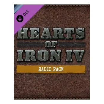 Počítačová hra ESD GAMES ESD Hearts of Iron IV Radio Pack ESD-7321