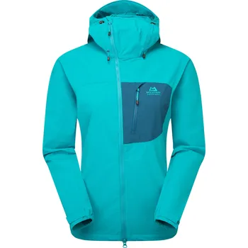 Dámská softshellová bunda Mountain Equipment Squall Hooded Jacket Women'S Barva: Topaz/Majolica Blue, Velikost: XS