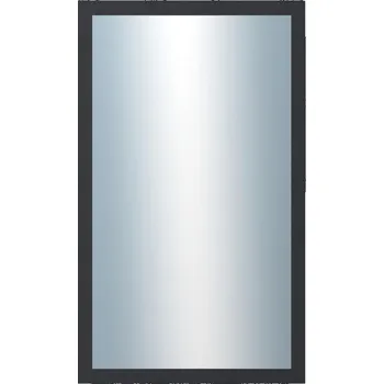 Zrcadlo DANTIK - Zarámované zrcadlo - rozměr s rámem cca 60x100 cm z lišty 4020 černá (2769)