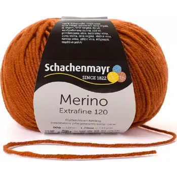 Příze Schachenmayr Merino extrafine 120 Maron 110 (Příze Merino extrafine 120 Maron 110)