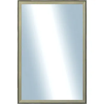 Zrcadlo DANTIK - Zarámované zrcadlo - rozměr s rámem cca 40x60 cm z lišty Inclinata colori béžová (3134)