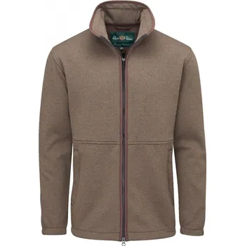 ALAN PAINE - Fleece bunda podzimní pánská Hnědá 5XL