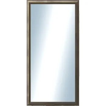 Zrcadlo DANTIK - Zarámované zrcadlo - rozměr s rámem cca 50x100 cm z lišty Ferrosa grafit (3141)