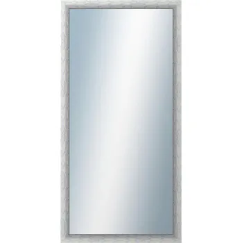 Zrcadlo DANTIK - Zarámované zrcadlo - rozměr s rámem cca 60x120 cm z lišty PAINT modrá velká (2963)