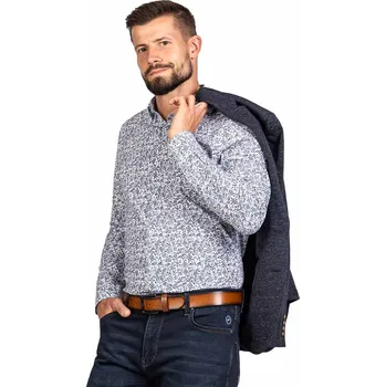 FERATT Pánská košile FLOR SLIM bílá Velikost: XXL