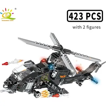 ostatní stavebnice Stavebnice Policejní vozidlo a loď pro děti | styl lego - bez krabice-175