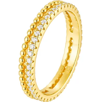 Prsten Olivie Stříbrný dvojitý prstýnek GOLD 8848 Velikost prstenů: 5 (EU: 49-50) Ag 925; ≤1,8 g.