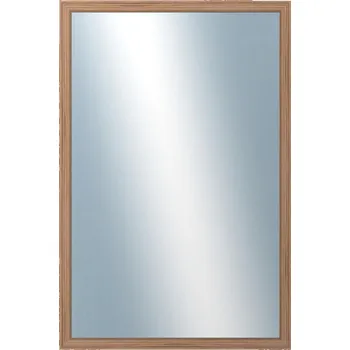 Zrcadlo DANTIK - Zarámované zrcadlo - rozměr s rámem cca 40x60 cm z lišty KASSETTE ořech (2862)