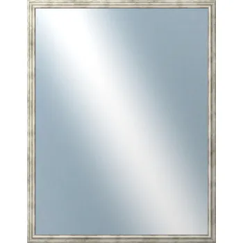 Zrcadlo DANTIK - Zarámované zrcadlo - rozměr s rámem cca 70x90 cm z lišty TRITON stříbrná (2143)