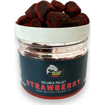 Pelety Rozpustné Fluo Method Feeder Fans 14 mm 150 ml Varianta: Pelety Rozpustné Fluo Method Jahoda 14mm 150ml