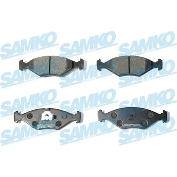 Brzdová destička Sada brzdových destiček, kotoučová brzda SAMKO 5SP016
