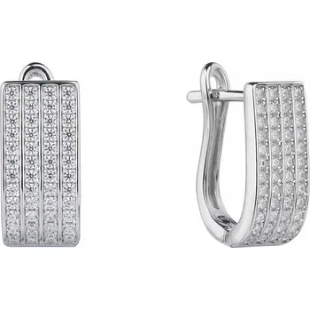 Náušnice Bealio BEALIO Stříbrné náušnice ZÁŘIVÉ 03-05238-2475