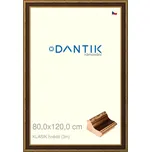 DANTIK rámeček 80x120 | KLASIK hnědá (Plexi Čiré) (Vyrobeno s láskou u nás v DANTIKU)
