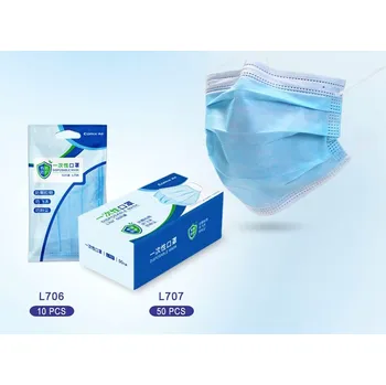 rouška Comix Rouška z netkané textilie 3-vrstvá , 2000 ks, L707