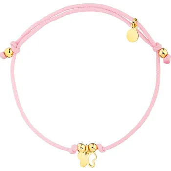 Náramek Pozlacený stříbrný náramek - motýl - AP531-2580