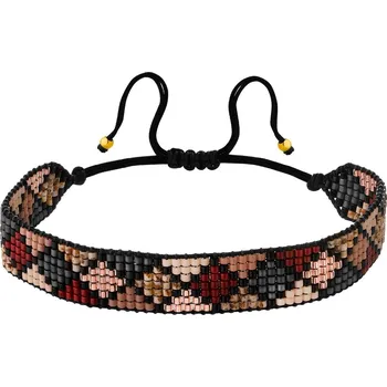 Náramek Náramek s prvky ze žlutého zlata a korálky - AP536-8269