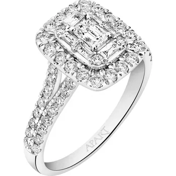 Prsten Prsten z bílého zlata s diamanty - 1,00 ct - ryzost 585 - 181.271