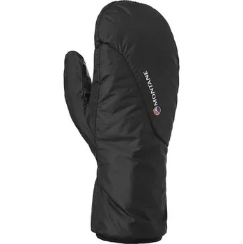 Rukavice Montane Prism Mitt, black - lehké a dobře sbalitelné palčáky M + Doprava zdarma